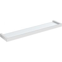 Стеклянная полка Langberger Хром арт-36051A — фото 1, Полки для ванной и душа