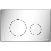 Инсталляция WasserKRAFT Aller для унитаза с клавишей смыва Хром арт-10TLT.010.ME.CH02 — фото 2, Инсталляции для унитазов