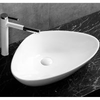 Раковина-чаша Ceruttispa 59 СТ9579 Белая арт-CR7025M — фото 1, Раковины накладные