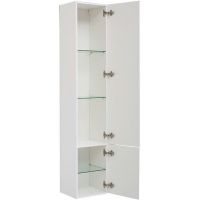 Шкаф пенал Aquanet София 35 R подвесной Белый арт-199871 — фото 2, Пеналы для ванной комнаты