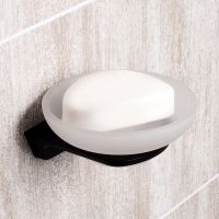 Мыльница WasserKRAFT Elbe Черная матовая арт-K-7229 — фото 3, Мыльницы