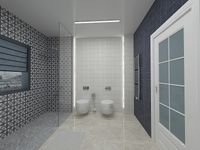 Керамическая плитка Керлайф Smalto Decor 3 Blu  настенная 15х15 см арт-924215 — фото 4, Керамическая плитка