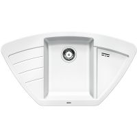 Кухонная мойка Blanco Zia 9 E Белая арт-514758 — фото 1, Кухонные мойки