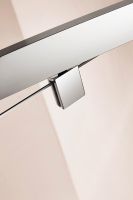 Душевая дверь Cezares Eco 80 профиль Хром стекло прозрачное арт-ECO-O-BA-1-80-C-Cr — фото 4, Распашные душевые двери