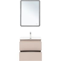 Тумба под раковину Aquanet Вега 2.0 60 подвесная Бежевая арт-337941 — фото 11, Тумбы под раковину