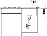 Товар: Кухонная мойка Blanco Subline 400-U Белая арт-523426 - фото 9 Кухонная мойка Blanco Subline 400-U Белая арт-523426 — фото 9, Кухонные мойки