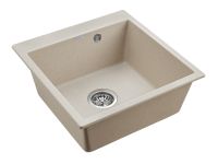 Товар: Кухонная мойка Paulmark Kante 50 Бежевая арт-PM105152-BE - фото 2 Кухонная мойка Paulmark Kante 50 Бежевая арт-PM105152-BE — фото 2, Кухонные мойки