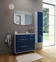 Зеркало Эстет Barcelona 90 прямоугольное арт-ФР-00003592 — фото 5, Зеркала в ванную комнату