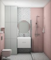 Керамическая плитка Creto Monica wine настенная 25х40 см арт-00-00-5-09-01-43-2845 — фото 2, Керамическая плитка