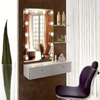 Зеркало Континент Бриджит 600х800 гримерное с подсветкой с механическим выключателем арт-ЗГП03 — фото 2, Зеркала в ванную комнату