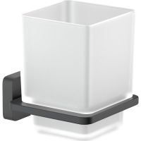 Стакан для зубных щеток Schein Klimt Черный матовый арт-9231MB — фото 1, Стаканы для зубных щеток