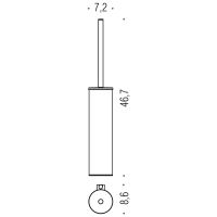 Товар: Ершик для унитаза Colombo Design Mini Графит матовый арт-B4007.GM - фото 2 Ершик для унитаза Colombo Design Mini Графит матовый арт-B4007.GM — фото 2, Ершики для унитаза