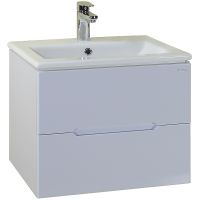 Тумба под раковину Onika Айленд 60.13 подвесная Белая арт-106114 — фото 1, Тумбы под раковину