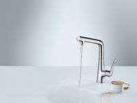 Смеситель для кухни Hansgrohe Metris Select M71 Хром арт-14847000 — фото 4, Смесители для кухни