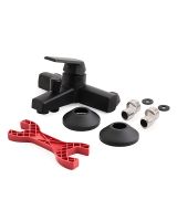 Смеситель для ванны Orange OneLife Черный арт-P02-100b — фото 8, Смеситель для ванны