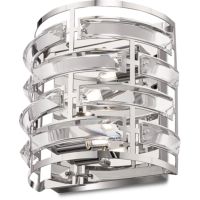 Настенный светильник Maytoni Modern Frontera Прозрачный Хром арт-MOD067WL-01CH — фото 4, Бра