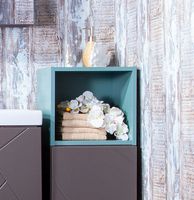 Ниша для пенала Бриклаер Кристалл 35 Муссон арт-4627125414497 — фото 1, Полки