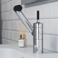 Смеситель для раковины Damixa Arc Хром Черный арт-290217464 — фото 6, Смесители для раковины