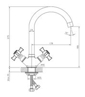 Товар: Смеситель для кухни Viko Хром арт-V-2113 - фото 12 Смеситель для кухни Viko Хром арт-V-2113 — фото 12, Смесители для кухни