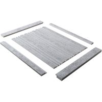 Финишный молдинг HIWOOD 2700x31x12 мм арт-LF124B W50 — фото 7, Панели