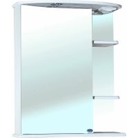 Зеркальный шкаф Bellezza Магнолия 60 L с подсветкой Белый арт-4612709002016 — фото 1, Зеркальные шкафы в ванную