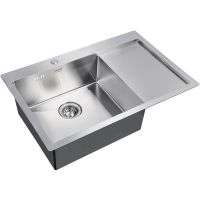 Кухонная мойка ZorG Нержавеющая сталь арт-R 7851-L — фото 1, Кухонные мойки