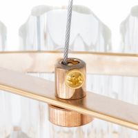 Товар: Люстра Artelamp Jastin Прозрачная Золото арт-A2848SP-5GO - фото 4 Люстра Artelamp Jastin Прозрачная Золото арт-A2848SP-5GO — фото 4, Люстры