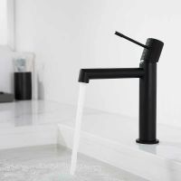 Смеситель для раковины Vincea Desire Черный матовый арт-VBF-1D1MB — фото 4, Смесители для раковины