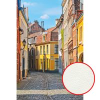 Фреска Ortograf Городской пейзаж 5261 Фактура флок FLK Флизелин (1,8*2,7) Разноцветный, Город арт-5261 (флок FLK) — фото 1, Фрески