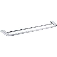 Полотенцедержатель Abber Nord двойной Хром арт-AA1553 — фото 1, Полотенцедержатели