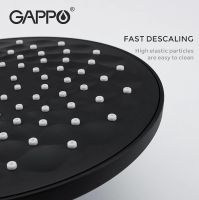 Душевая система Gappo G90 с термостатом Черная матовая арт-G2490-6 — фото 9, Душевые стойки