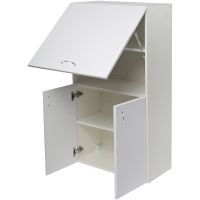 Подвесной шкаф Orange Смайл 60 Белый арт-SM-60SR2 — фото 7, Шкафы для ванной