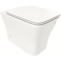 Унитаз Ceruttispa Marmolada F приставной с сиденьем Микролифт арт-CT8906 — фото 1, Приставные унитазы