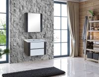 Товар: Зеркальный шкаф Onika Стоун 70.00 Темный бетон арт-207034 - фото 2 Зеркальный шкаф Onika Стоун 70.00 Темный бетон арт-207034 — фото 2, Зеркальные шкафы в ванную