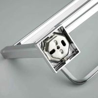 Полка для полотенец Gappo G38 Хром арт-G3824 — фото 5, Полки для полотенец