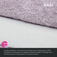 Коврик для ванной комнаты Iddis Base 50х80 Розовый арт-BSQS04Mi12 — фото 3, Коврики для ванной комнаты