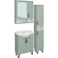 Тумба под раковину Runo Марсель 65 Мята арт-00-00001217 — фото 3, Тумбы под раковину