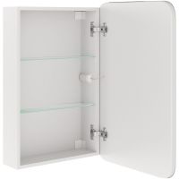 Зеркальный шкаф Corozo Алабама 60/С с подсветкой Белый арт-SD-00001388 — фото 3, Зеркальные шкафы в ванную