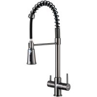 Смеситель для кухни Gappo Оружейная сталь арт-G4398-69 — фото 1, Смесители для кухни