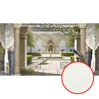 Фреска Ortograf Восток 10646 Фактура флок FLK Флизелин (5,1*2,7) Разноцветный, Птицы/Архитектура арт-10646 (флок FLK) — фото 1, Фрески