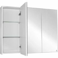 Зеркальный шкаф Style Line Альтаир 90 Белый арт-ЛС-000010059 — фото 2, Зеркальные шкафы в ванную