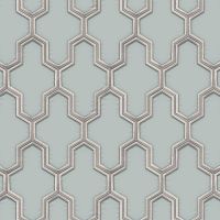 Обои Alessandro Allori Four Seasons Винил на флизелине (1,06*10) Серый/Серебряный, Ромб арт-1603-6 — фото 1, Обои для стен