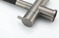 Смеситель для кухни Gappo Оружейная сталь Черный арт-G4398-39 — фото 4, Смесители для кухни