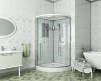 Душевая кабина Niagara Luxe 100x100 NG- без гидромассажа арт-7702W — фото 2, Душевые кабины