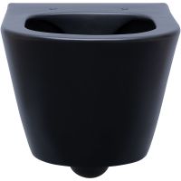 Унитаз Aquanet Lake WB подвесной Черный матовый без сиденья арт-316462 — фото 9, Подвесные унитазы