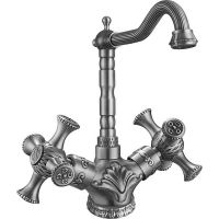 Смеситель для кухни ZorG Antic Серебро арт-A 7005K-SL — фото 1, Смесители для кухни