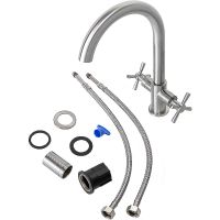 Смеситель для кухни Orange Mia Никель арт-M34-821ni — фото 7, Смесители для кухни