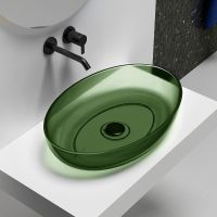 Товар: Раковина-чаша Abber Kristall 60 Зеленая арт-AT2801Emerald - фото 1 Раковина-чаша Abber Kristall 60 Зеленая арт-AT2801Emerald — фото 1, Раковины накладные