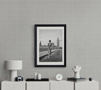 Обои LOYMINA Денди Флизелин (1*10,05) Коричневый/Красный, Клетка арт-KN1 002 — фото 2, Обои для стен