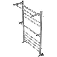 Водяной полотенцесушитель Aquatek Альфа П10 500x800 с полкой Хром арт-AQ RRP1080CH — фото 7, Водяные полотенцесушители